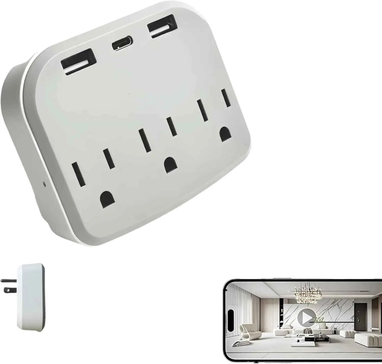 Indoor WiFi Security Camera Wall Charger