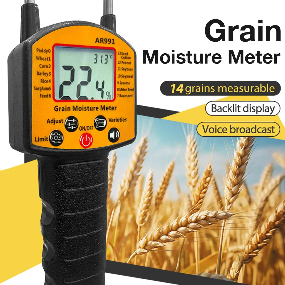 991 Dubbele-Probe Graan Vochtmeter