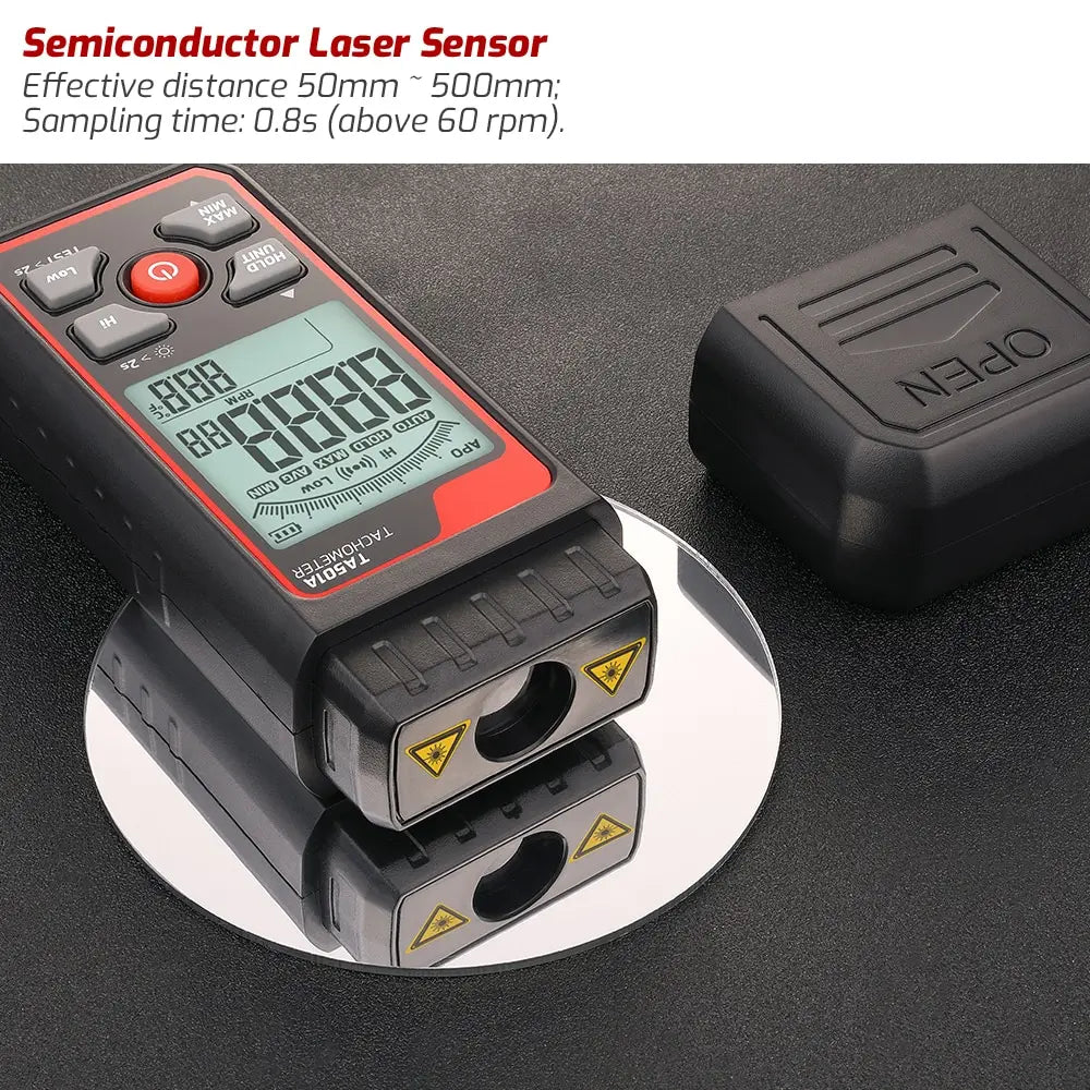 TA501A Kosketukseton laserkierroslukumittari