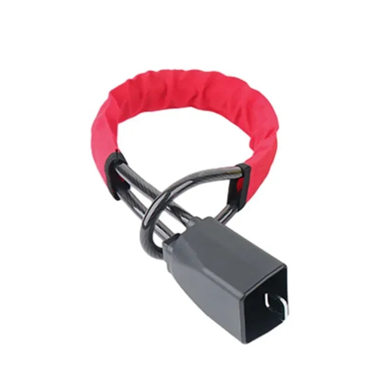 Steering Wheel to Seat Belt Cable Lock