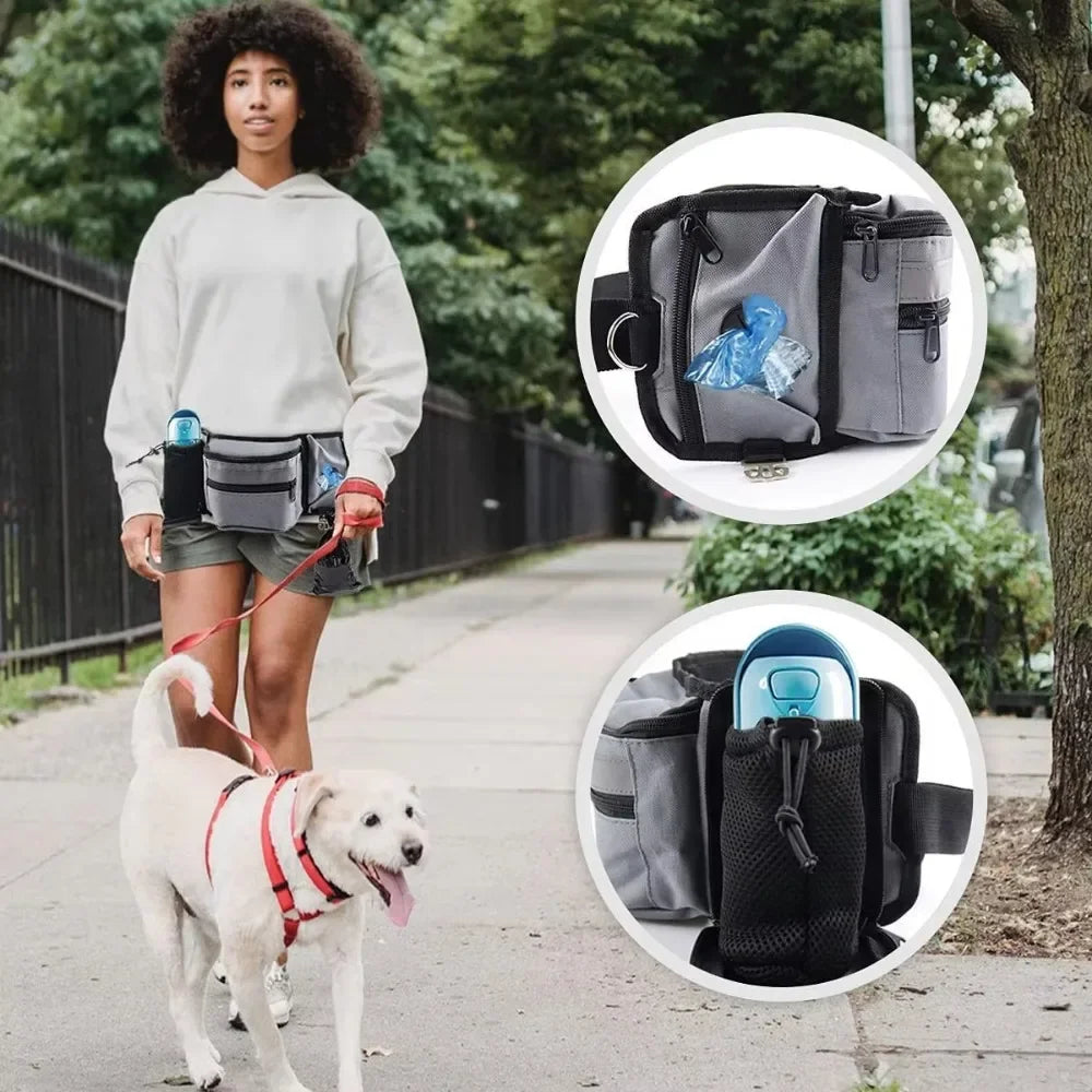 Heuptas voor honden uitlaten en trainen