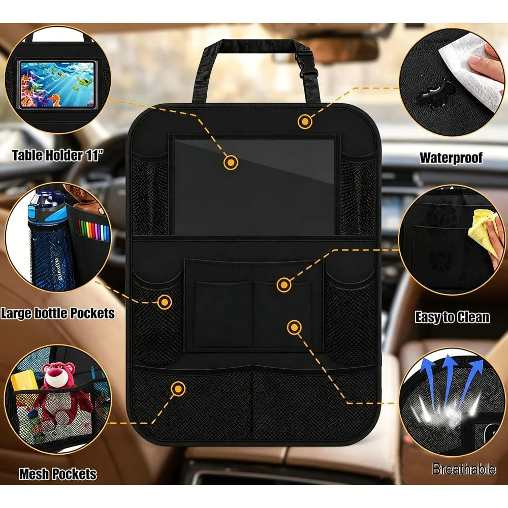 Car Seat-Back Organiser - One or Two Packs