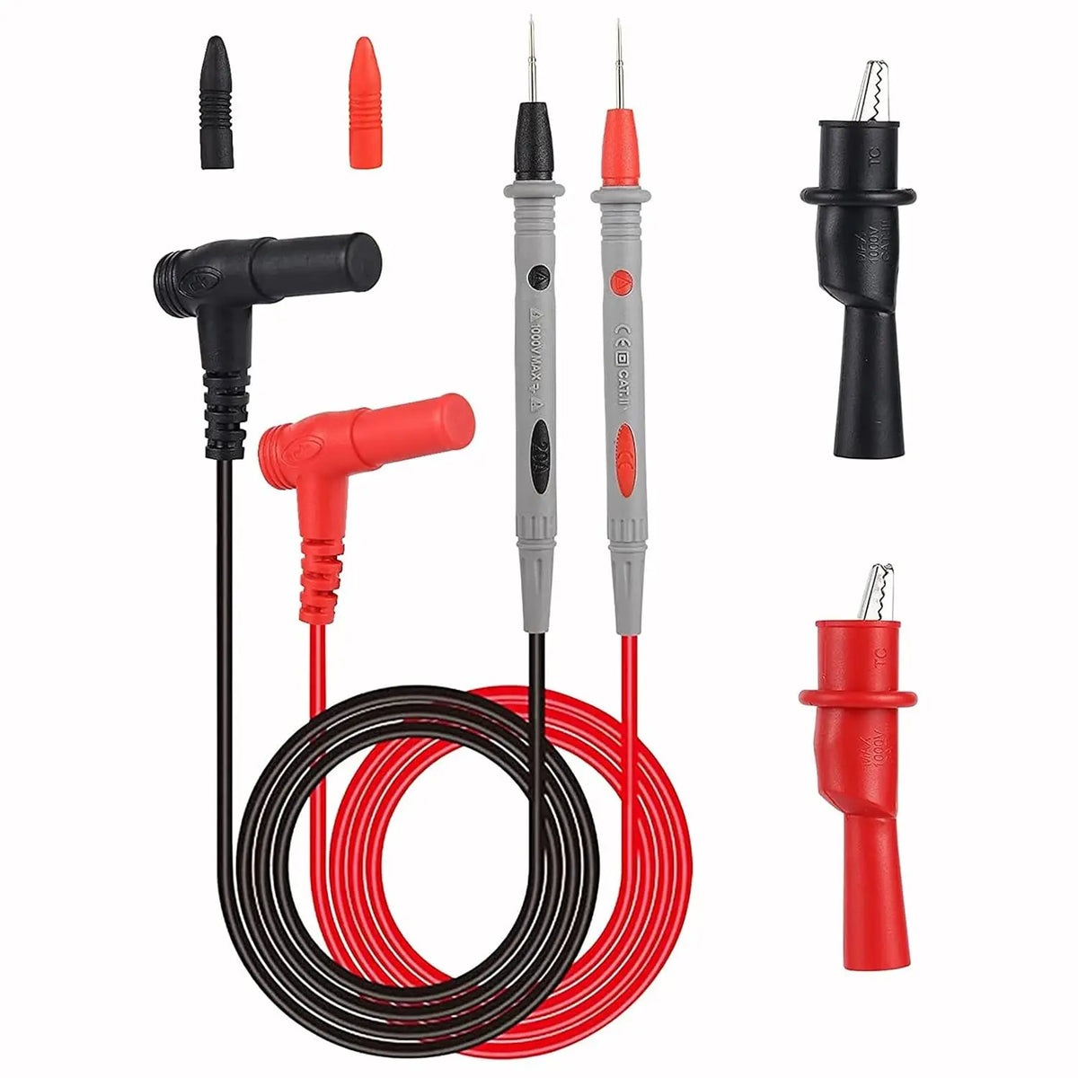 Multimeter Messfühler Universalkabel Wechselstrom Gleichstrom 1000V 20A 10A CAT III Messsonden Stift Für Multimeter Tester Drahtspitzen