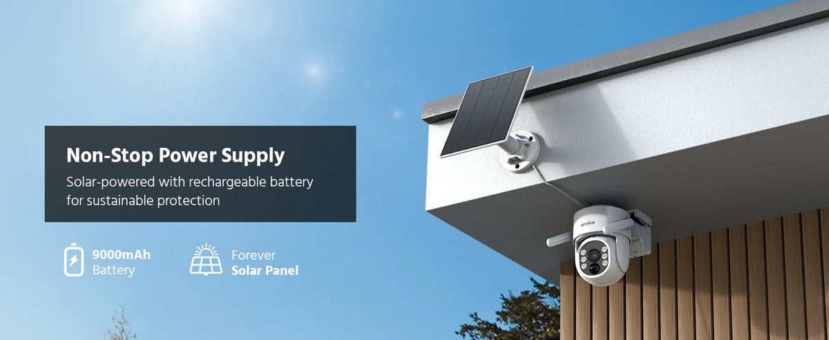 4MP Solar Wireless Outdoor Security Camera System