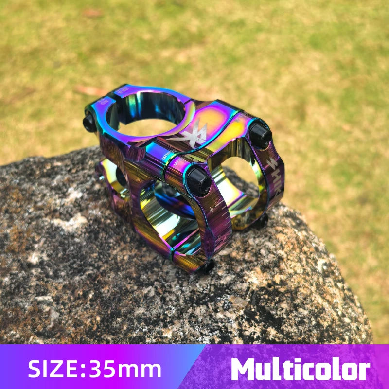 SHIKRA New Mountain Bike Power Stem 35mm Length 0 Degrees Road Bike Stem 31.8mm for 31.8mm Bicycle Handlebar Mtb Stem