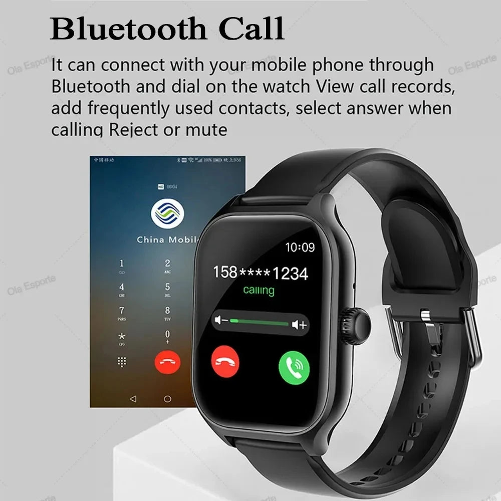 Smartwatch con display HD da 1.83 pollici, Android e iOS