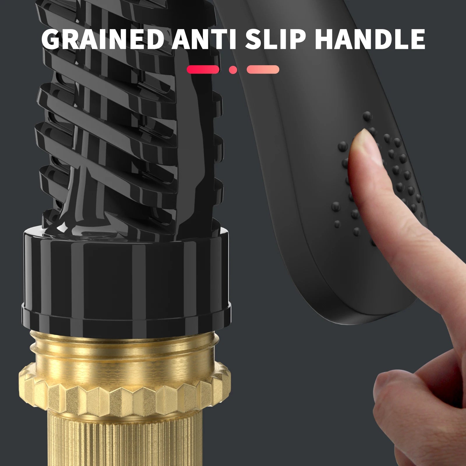 Tuyau d'arrosage extensible avec buse de pulvérisation à 7 modes