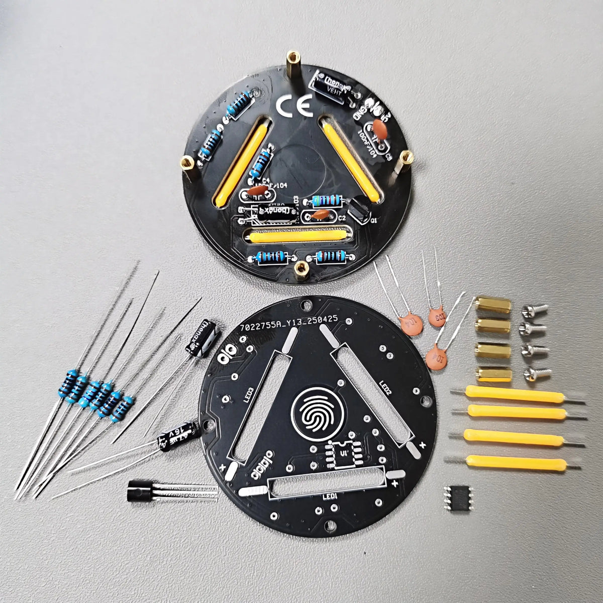 Kit de Engenharia DIY Eletrônico, Kit de Iluminação Suave, Kit de Regulação Sem Passos, Prática de Soldagem Eletrônica, Hobby DIY, Presente de Férias