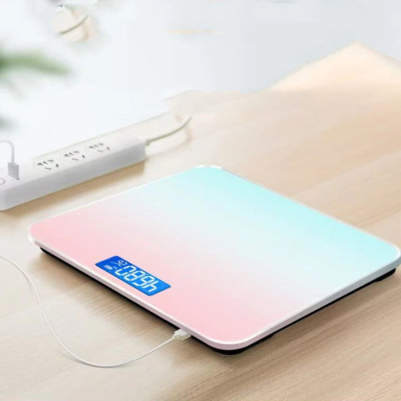 Gradient Color Intelligent LED Digital Glass Weight Scale