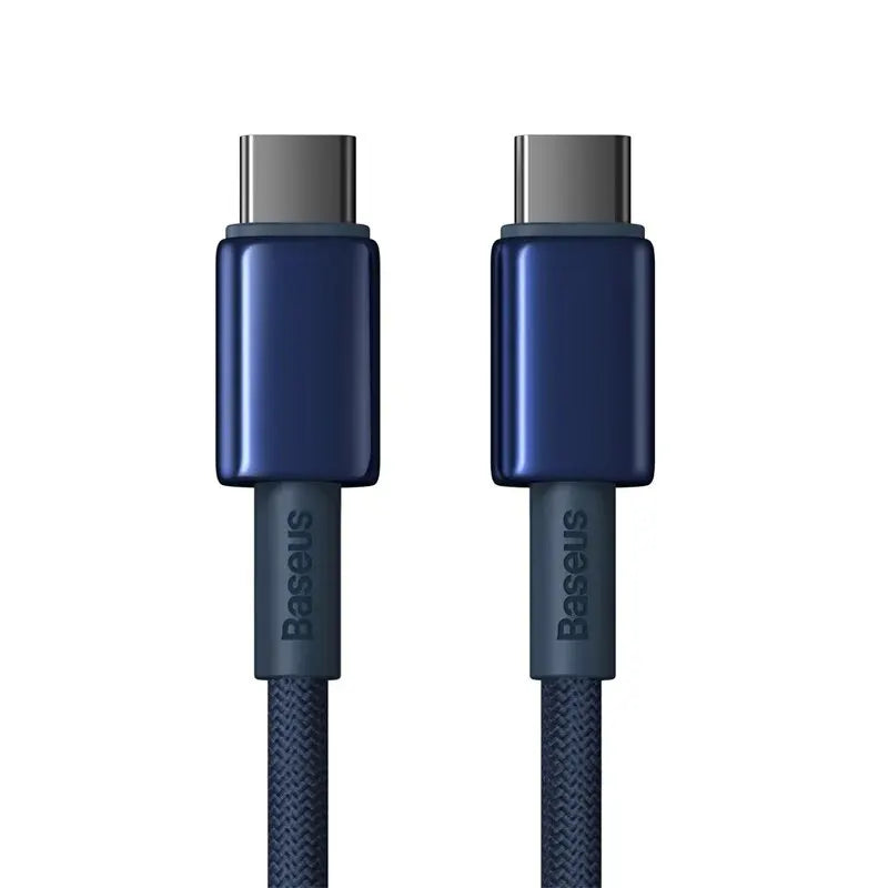 Cable Baseus 100W Tipo C para iPhone 15, Cable de Carga Rápida USB C PD para Macbook, Samsung, Xiaomi, Cable Tipo C USB C