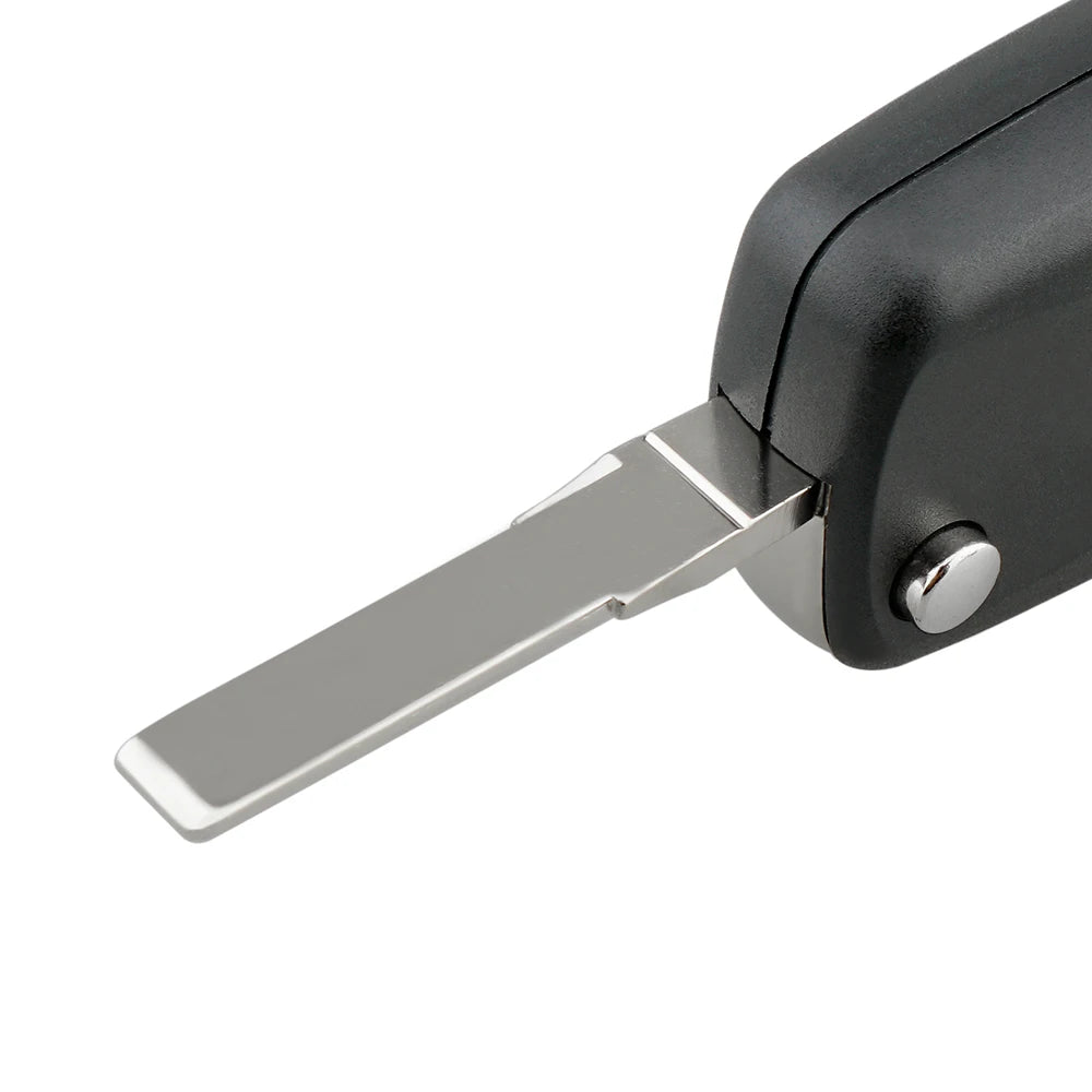 Univerzális 2 gombos távirányító kulcstartó ABS, Volkswagen 1J0959753CT ID48 chip 433MHz kulcs nélküli bejutás cseréje - 2 készlet