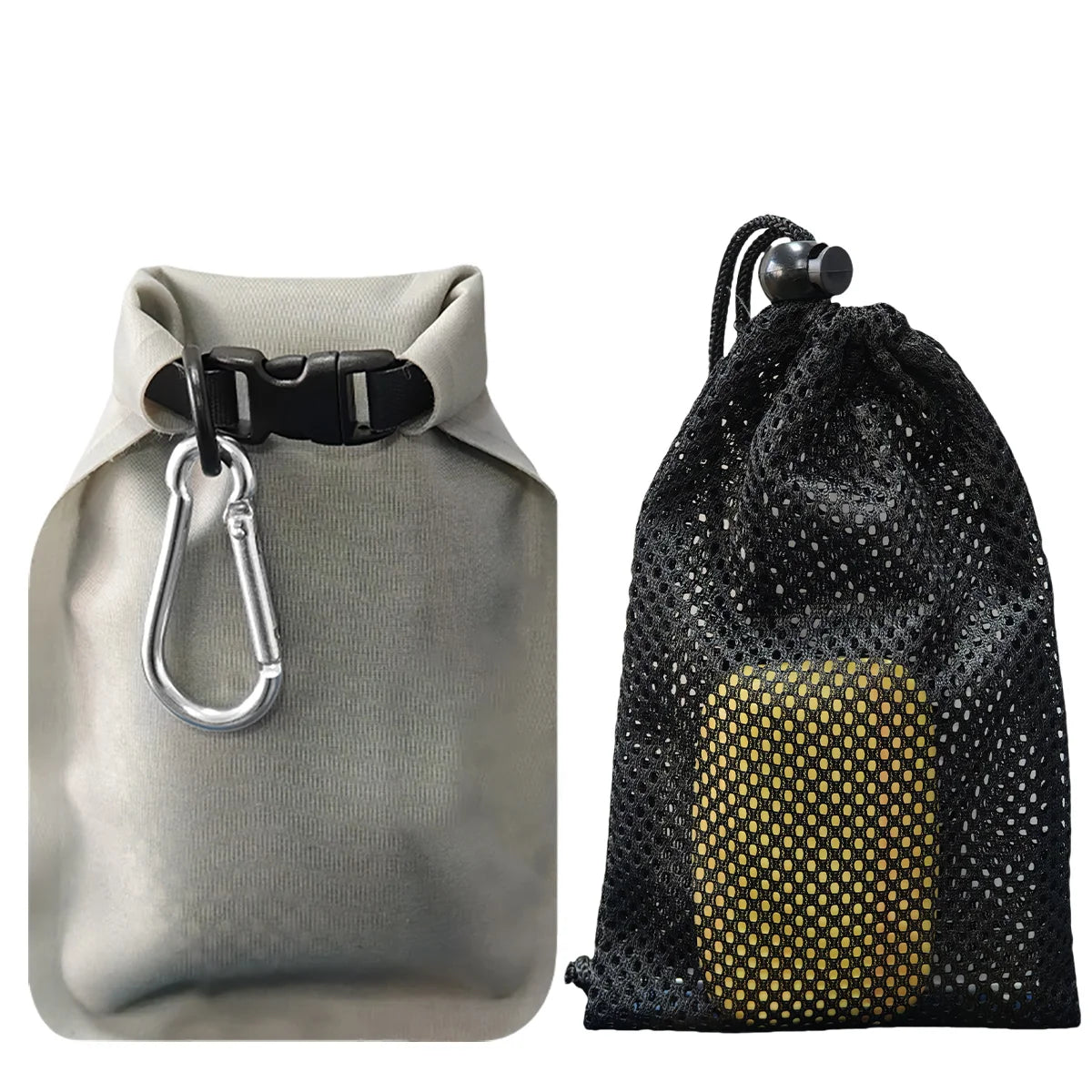 Travel Soap Bar Pouch with Mesh Bag