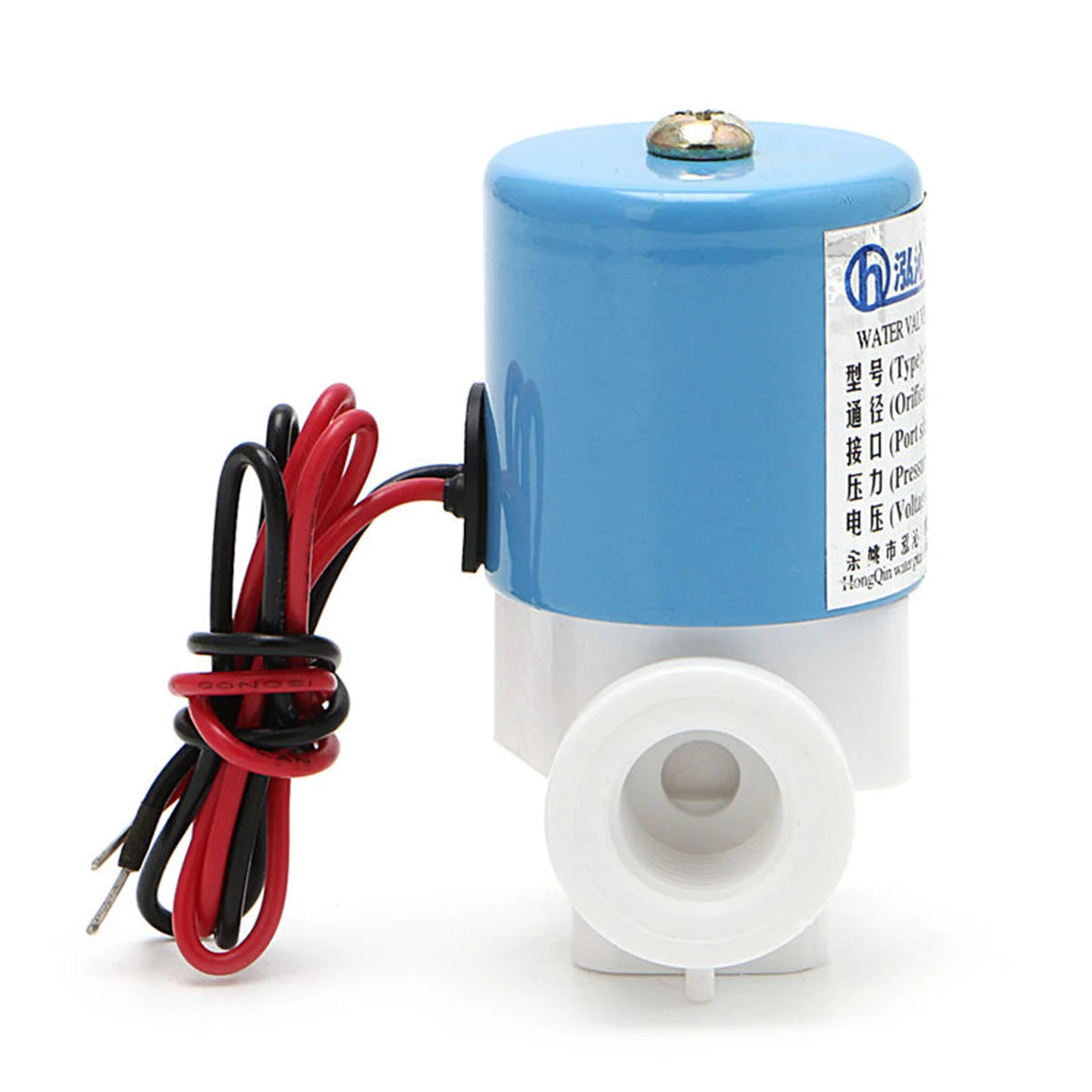Βαλβίδα νερού HQV1 G1/4, κανονικά κλειστή, 12 V DC