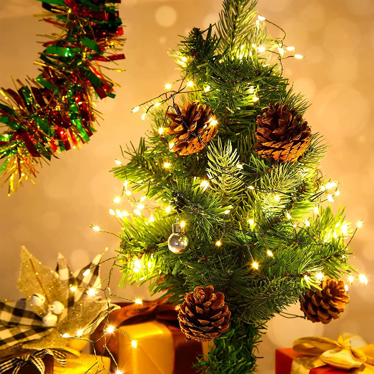 Warm White Battery LED String Lights, 3m or 6m