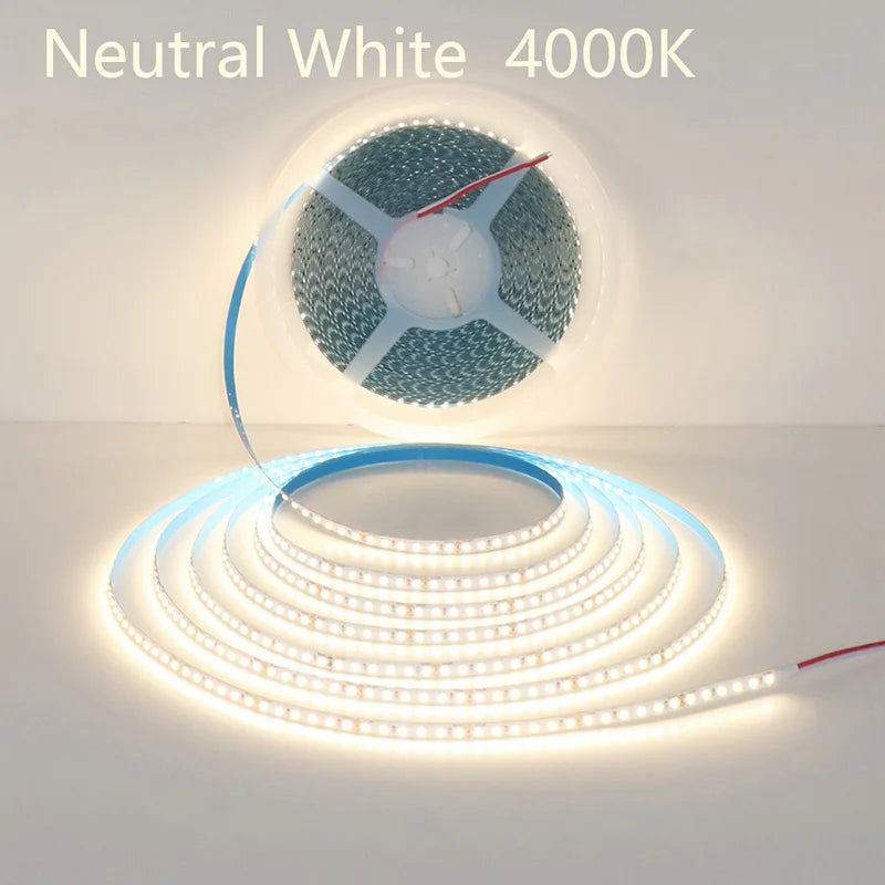 Flexible White LED Strip - 12V / 24V Options