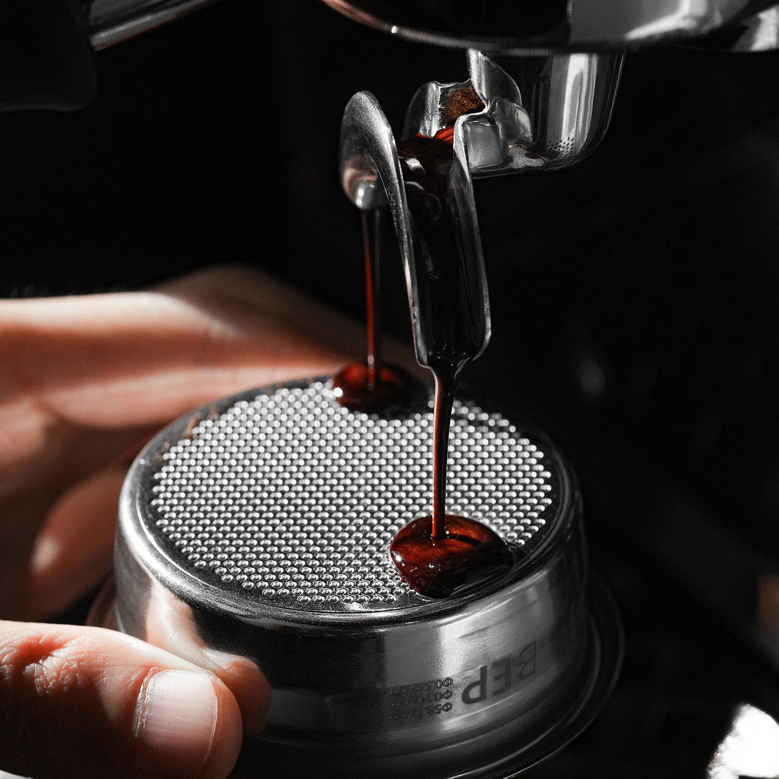 Espresso Filter Basket 15g Double-Layer Stainless Steel