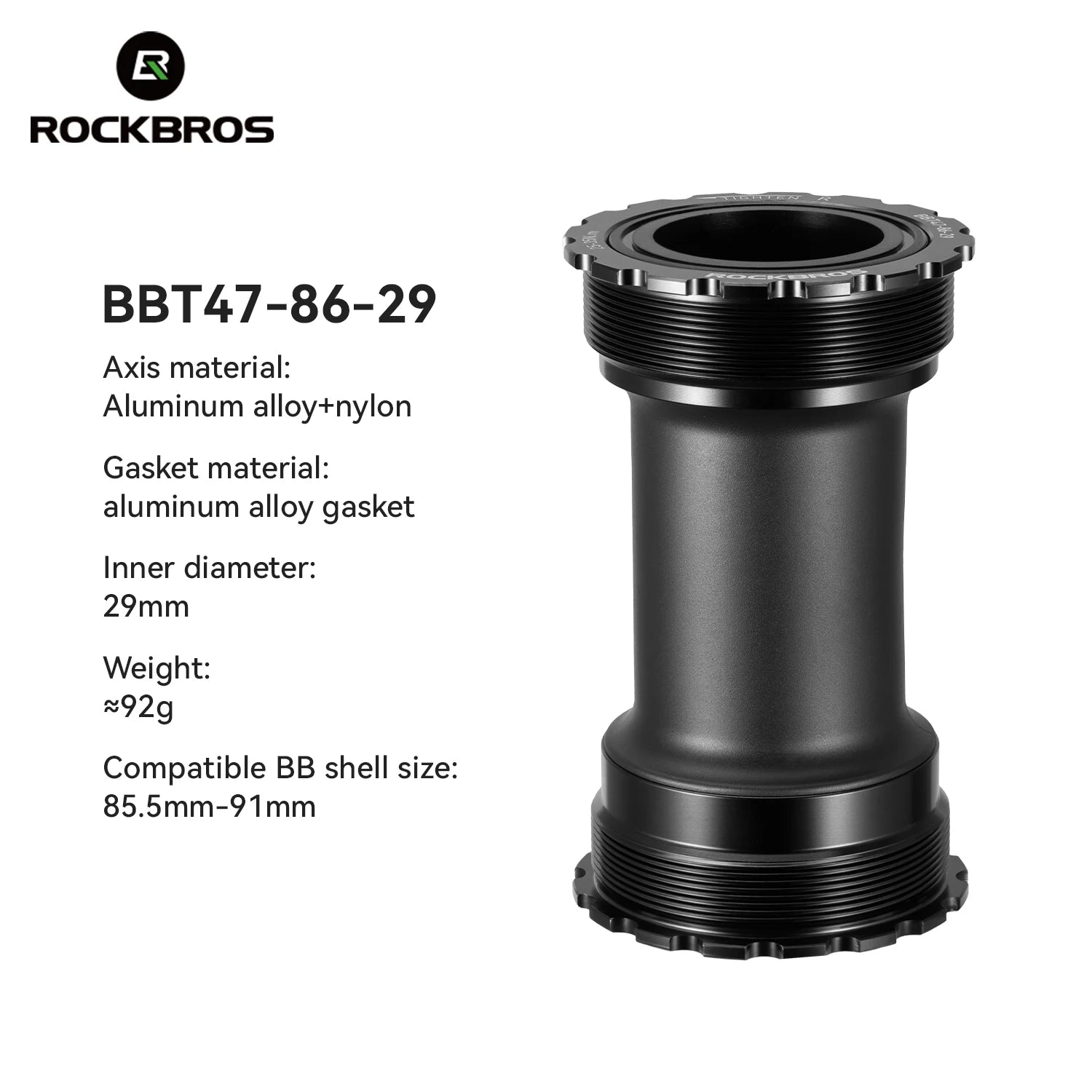 Aluminum Alloy Bike Bottom Bracket Sealed Bearing for MTB Road