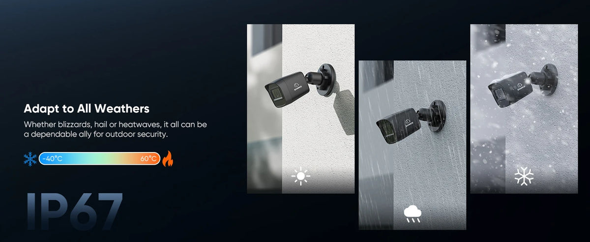 8 Channel 1080P DVR Security Camera System with 4 Cameras