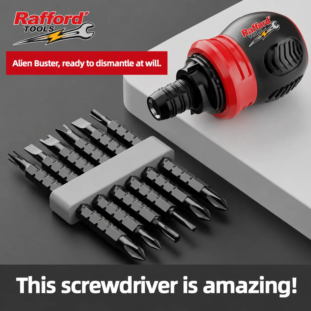 13-Piece Ratcheting Screwdriver Set