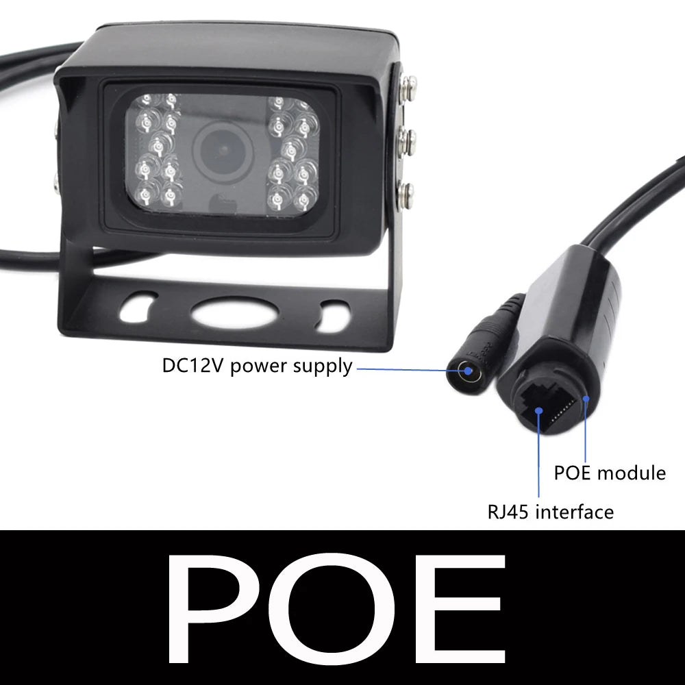 Wasserdichte POE IP-Netzwerkkamera 8MP 4K Outdoor IR-Nachtsicht