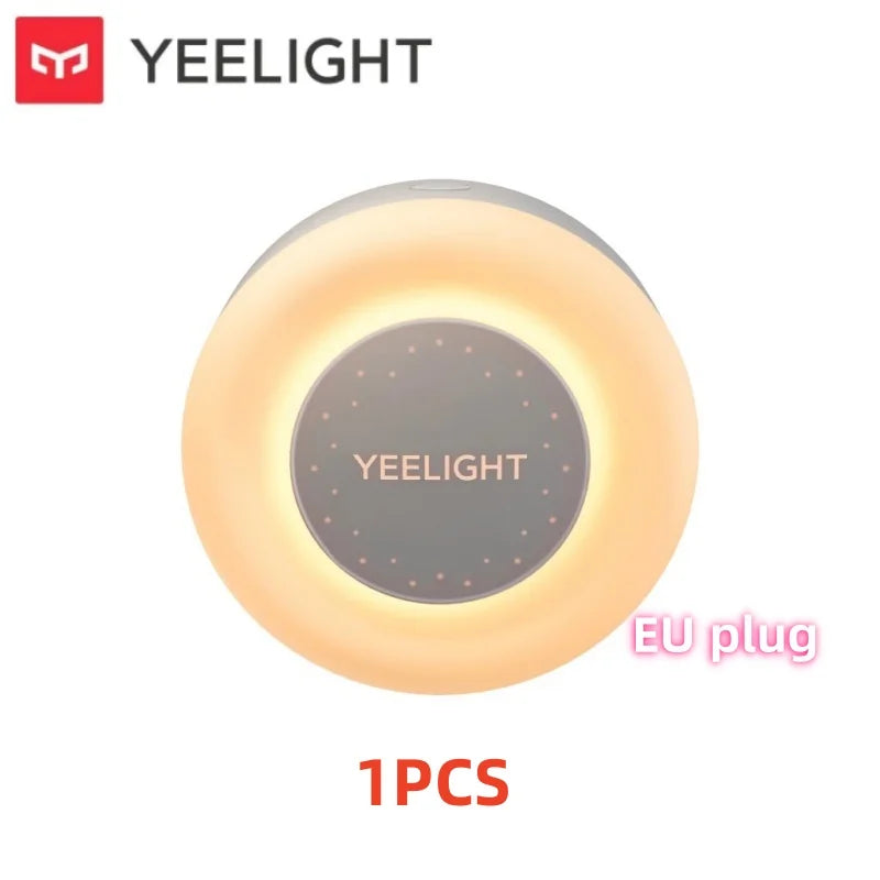 YLYYD-0021 Plug-In Sensor Night Light, EU Plug, Warm White