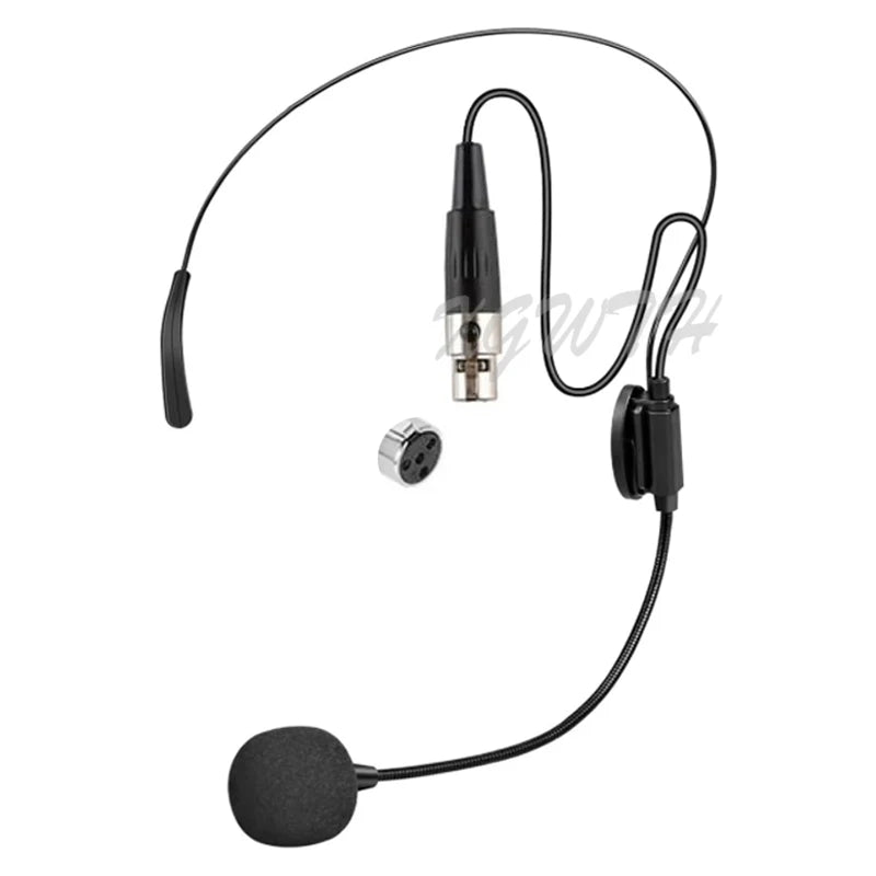 Microfon omnidirecțional de cască pentru sisteme cu emițător de corp