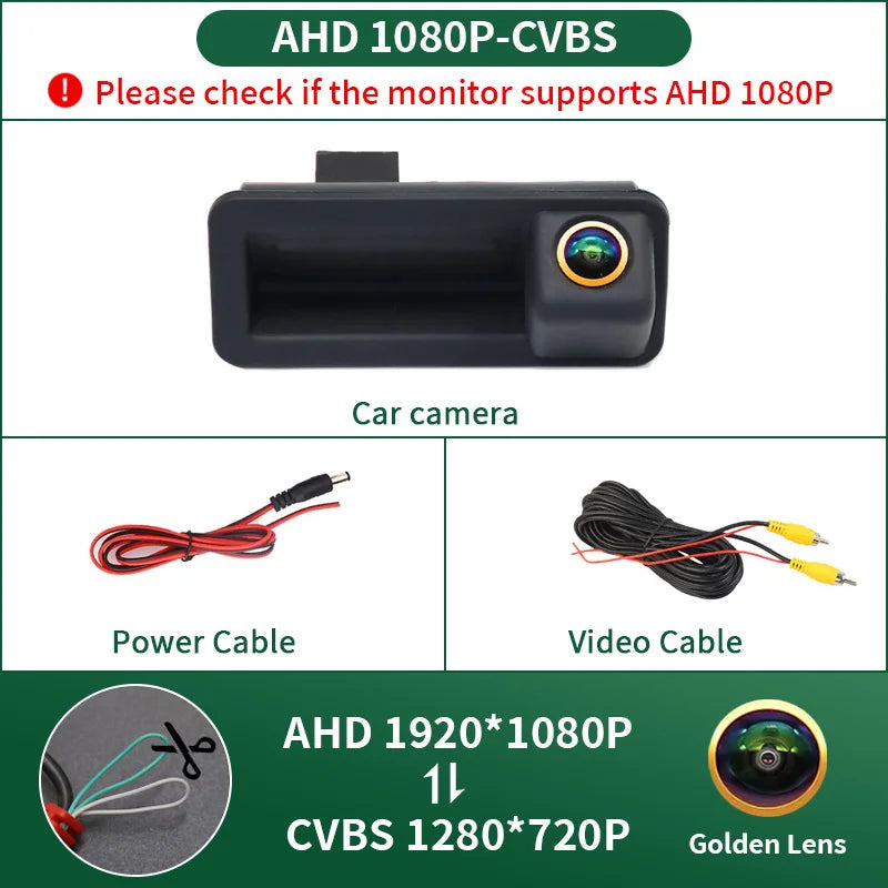 AHD 1080P Car Rear View Reverse Camera For Land Rover Range Freelander 2 Ford Focus 2 MK2 Mondeo MK4 S-Max C-Max Kuga Fiesta