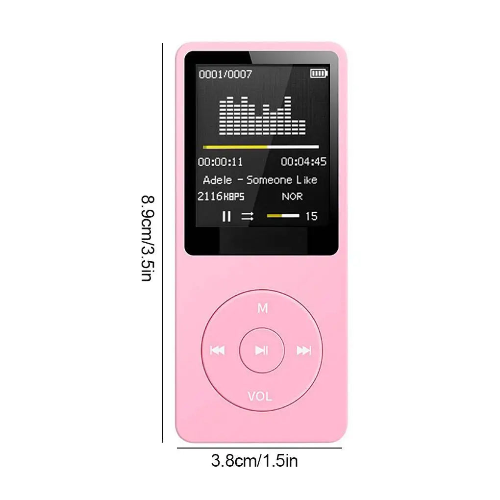 Wiederaufladbarer Taschen-MP3-Player