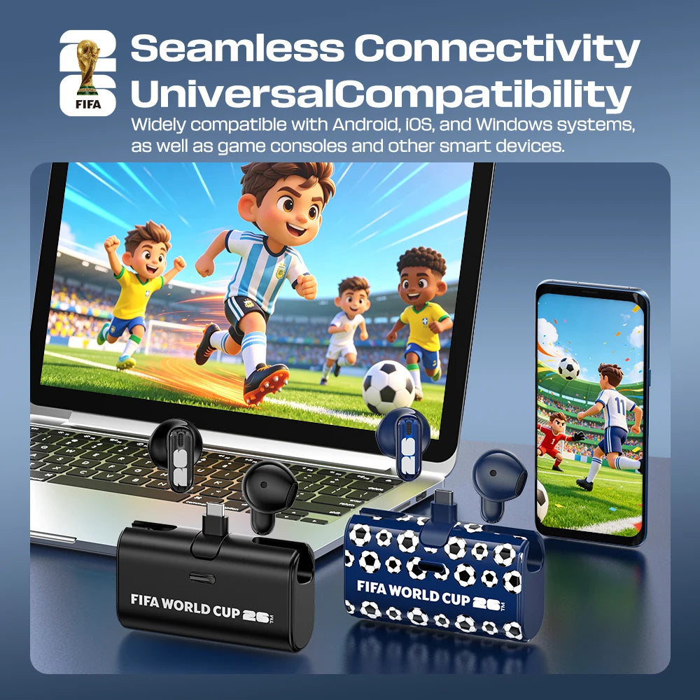 TWS Wireless Earbuds with AI Translator and Power Bank