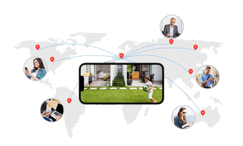 8CH 4K PoE CCTV Security Camera System with PTZ and AI Detection