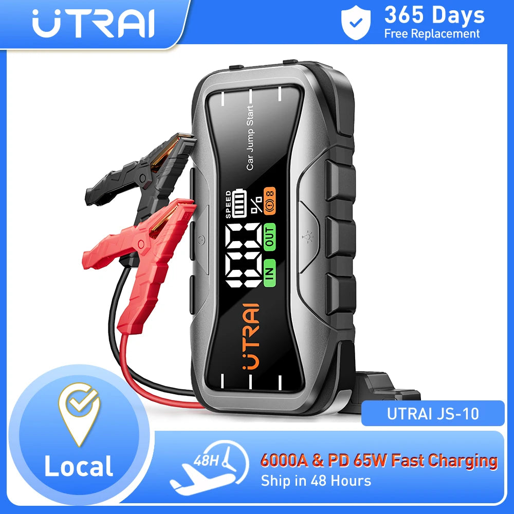 UTRAI 27000mAh Car Jump Starter Power Bank 6000A