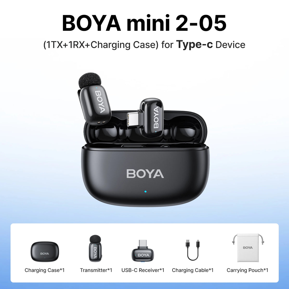 Mini 2 Wireless Lavalier Microphone System