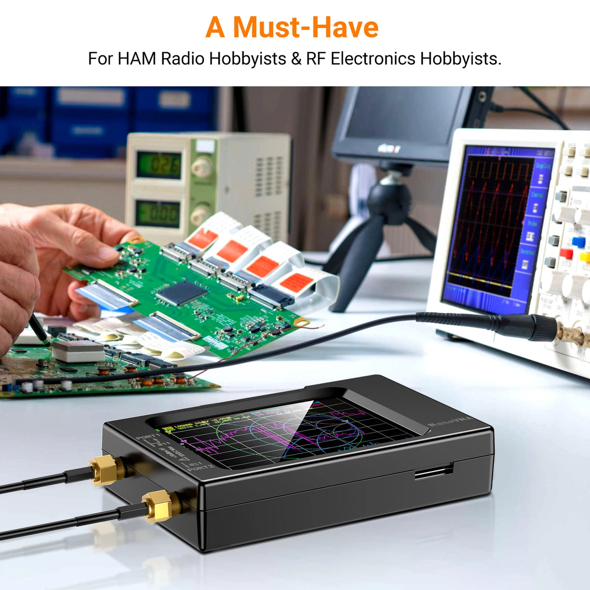 NanoVNA-H/H4 Vector Network Analyzer