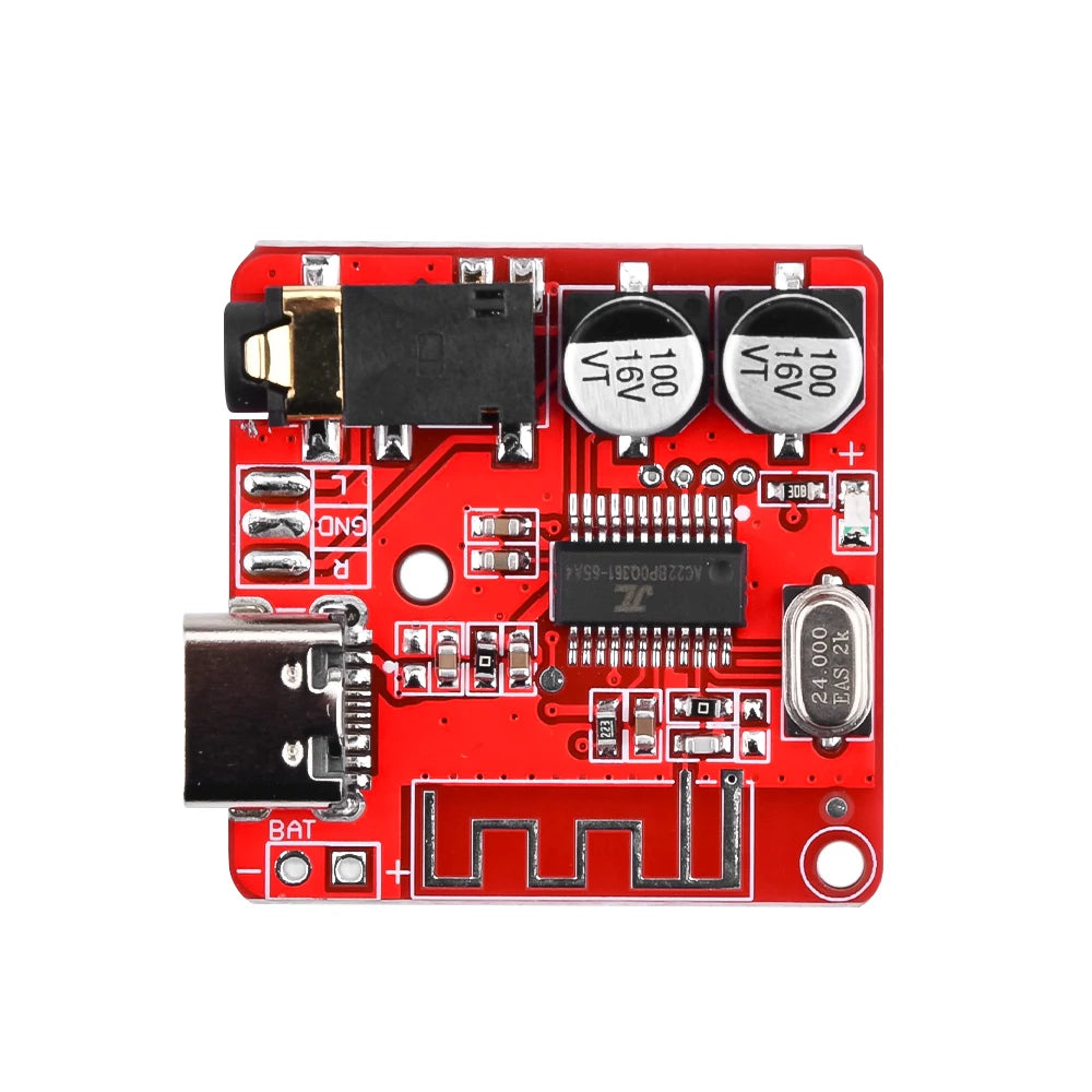DIY Wireless Bluetooth Audio Receiver Board BT5.1 MP3 WAV Decoding Board Speaker Amplifier Moudle For A2DP/AVCTP/AVDTP AVRCP/HFP