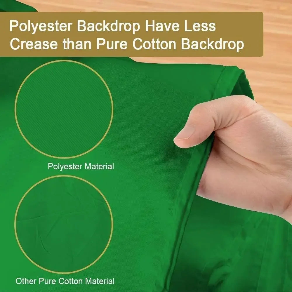 Photography Backdrop Cloth, Green, White or Black