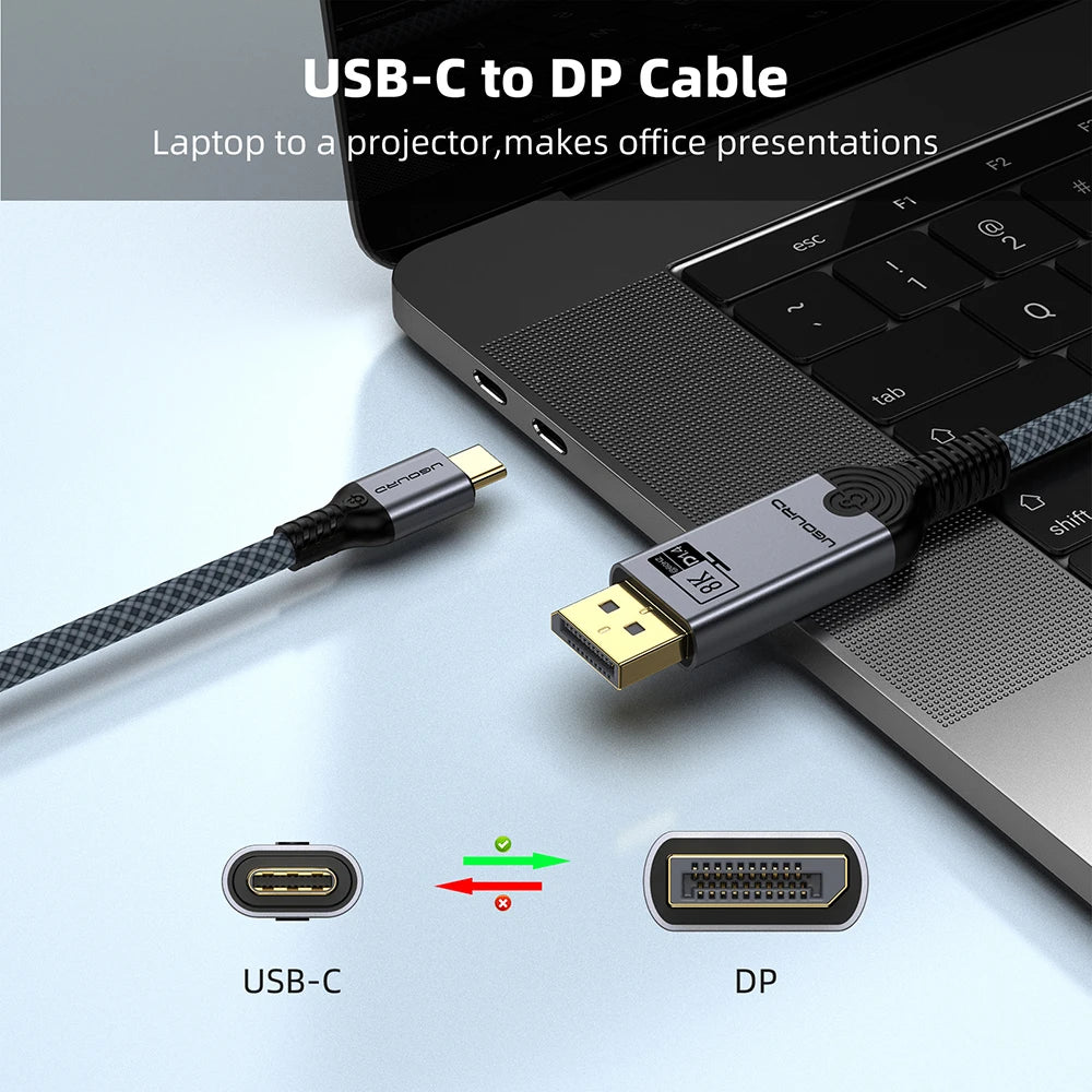 Καλώδιο εικόνας USB-C σε DisplayPort 1.4