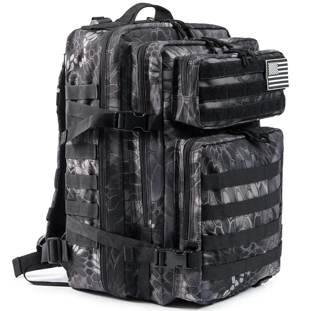 45L Tactical Backpack for Hiking, Camping and Hunting