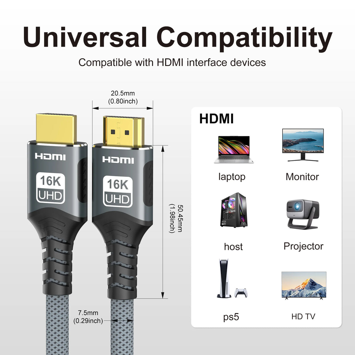 HDMI kabel - možnosti različice in dolžine