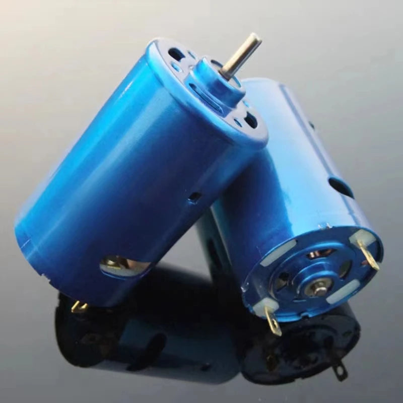 RS-550 DC Motor with 3.17mm Round Shaft