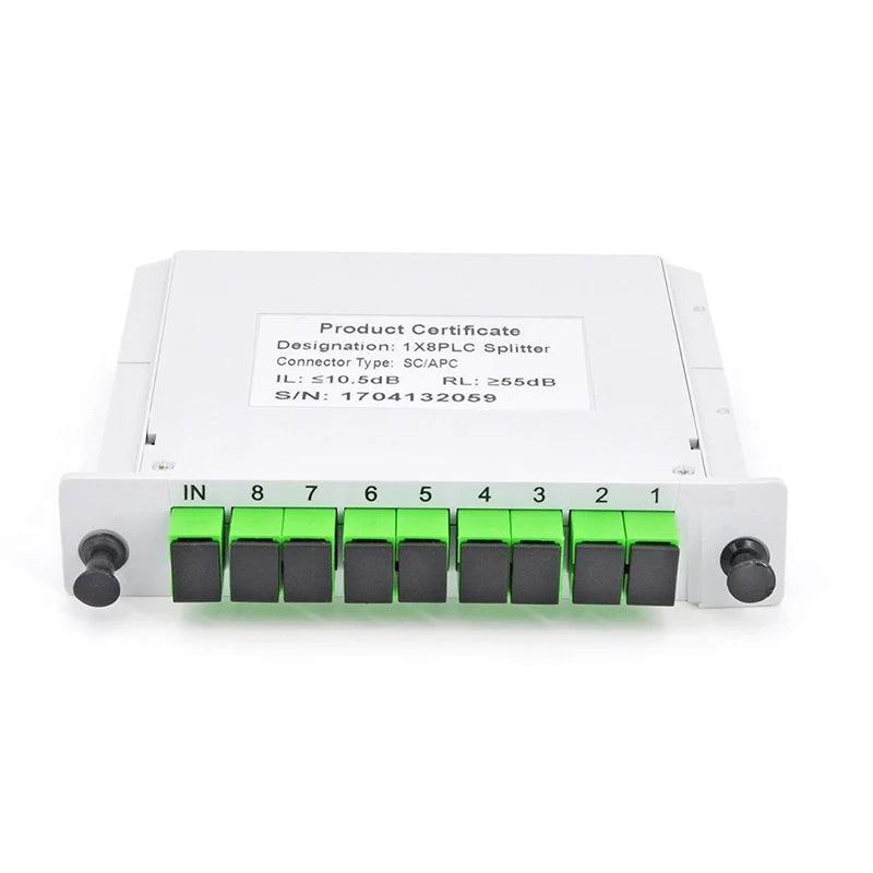 FTTH PLC Fibre Splitter - SC UPC or APC Options