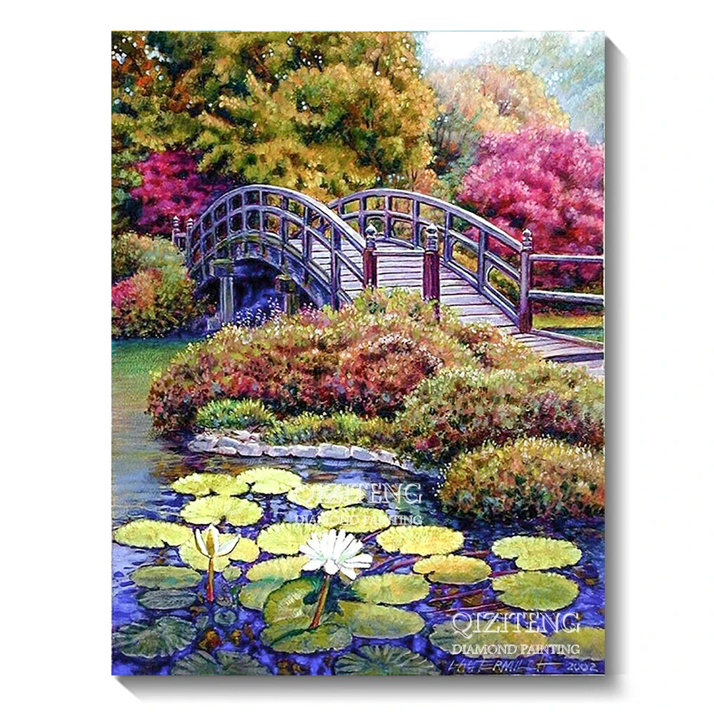 5D Forest Landscape Diamond Painting Kit