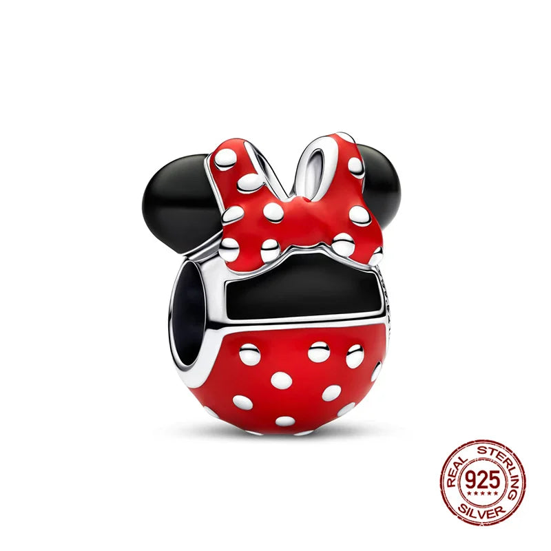 925 Silver Witch Charm Bead for Disney-Inspired Bracelets