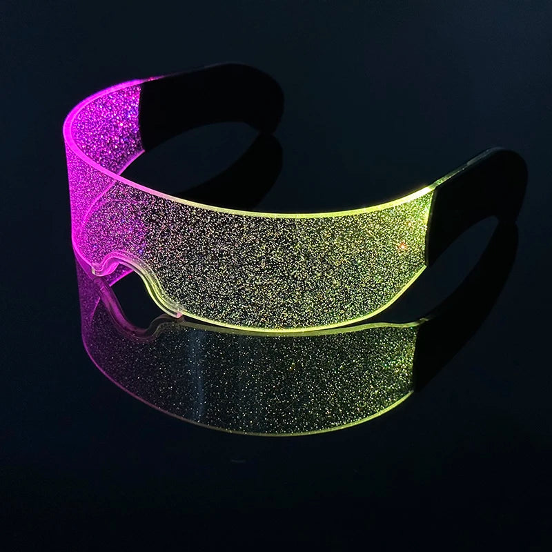 New Colorful LED Glasses Women Men Decor Eyewear Luminous Party Glasses Glowing For Rave Night Club Bar Dancing Party