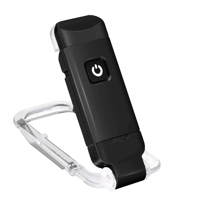 Clip-On Reading Light, Rechargeable LED, 3 Dimming Modes