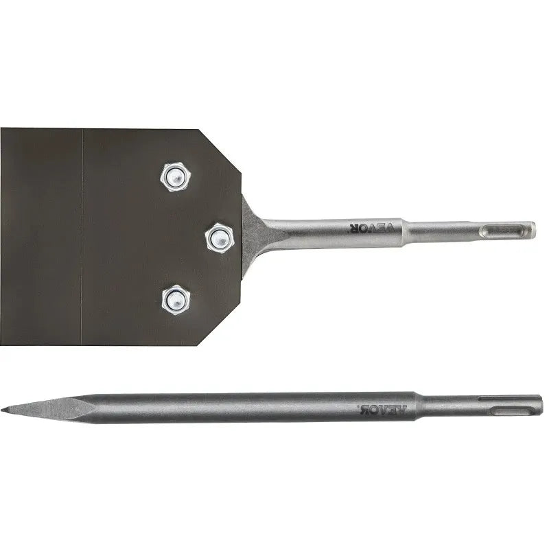 SDS Plus hlína lopatka 3,9" x 9,5" dláto na škrabání podlahy