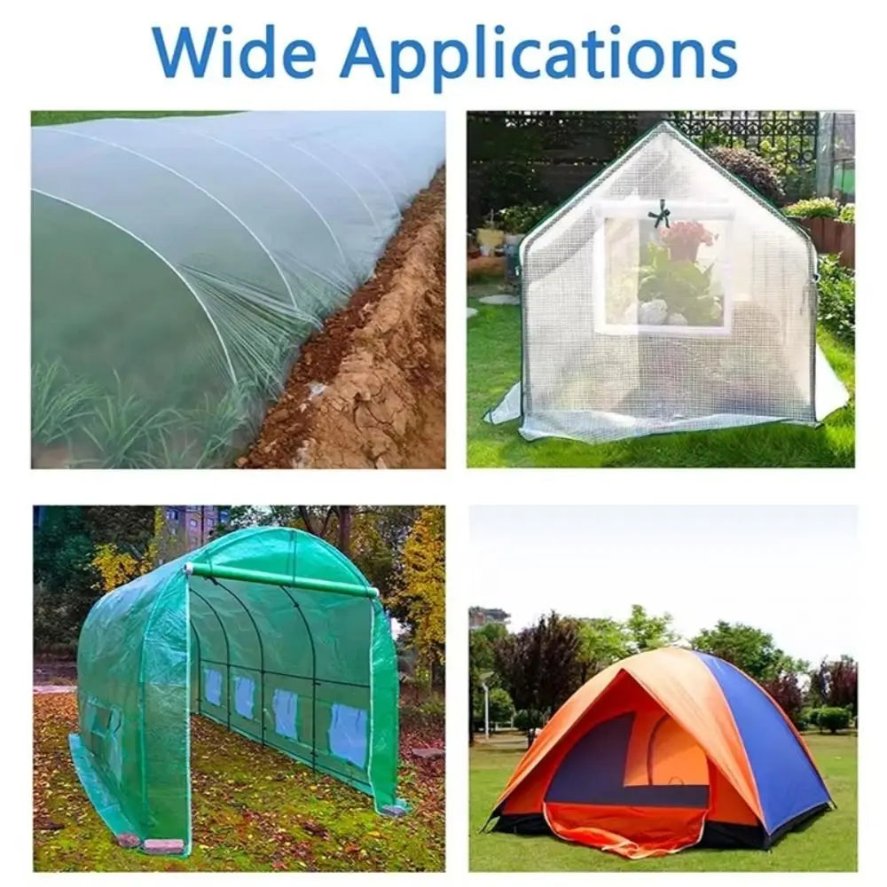 Clear Greenhouse Film Repair Tape — 10 m