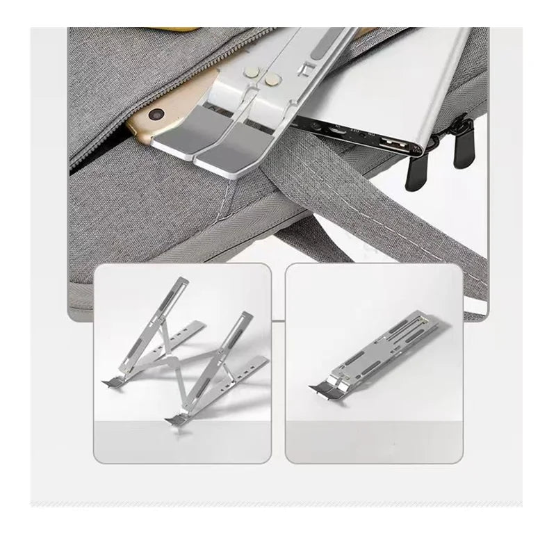 Portable Aluminum Laptop Stand Foldable Notebook Holder