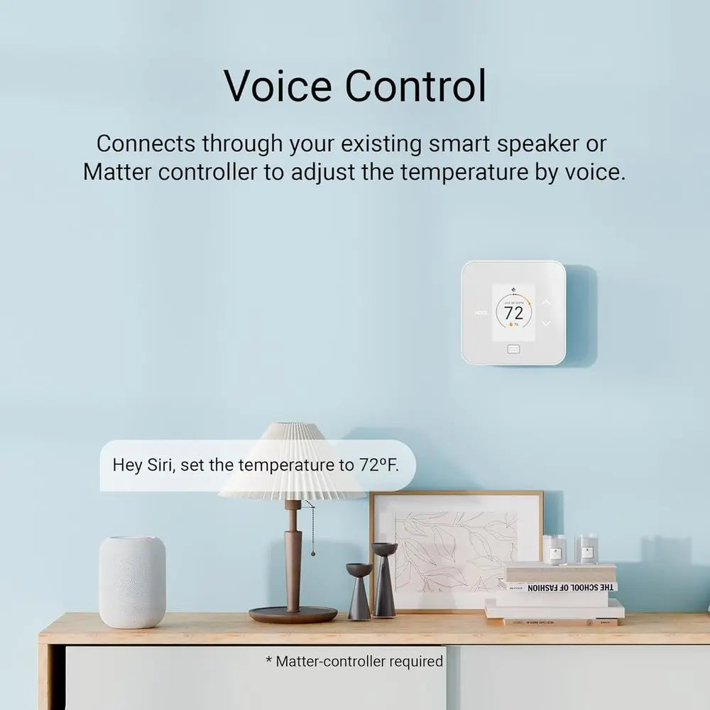 Termostat WiFi inteligent cu control prin aplicație, programabil și compatibil cu Alexa