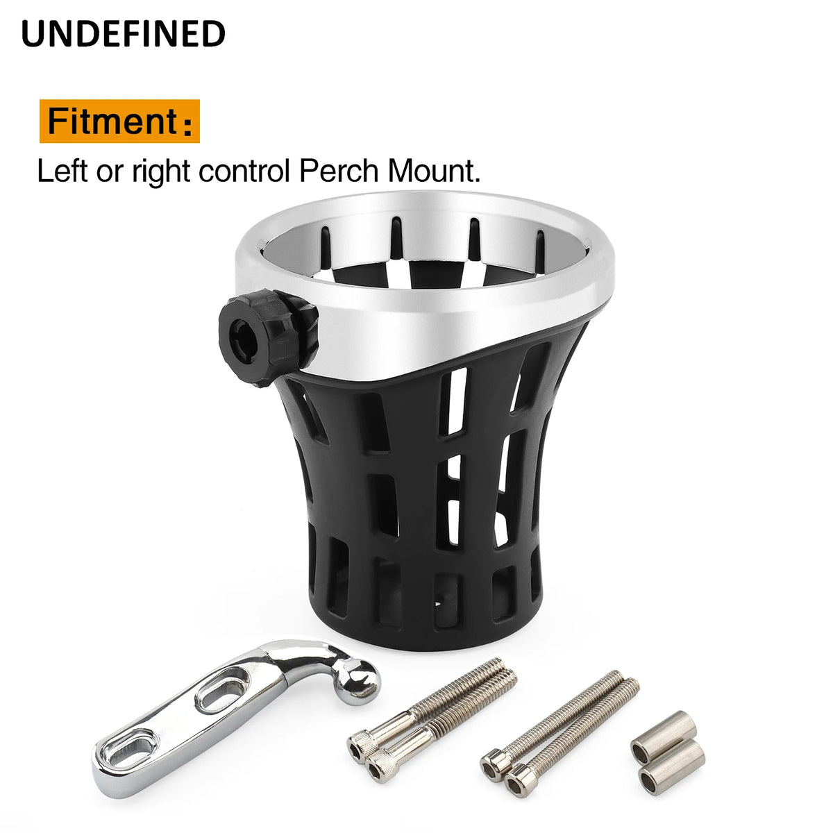 Motorcycle Perch-Mount Cup Holder, Style Options