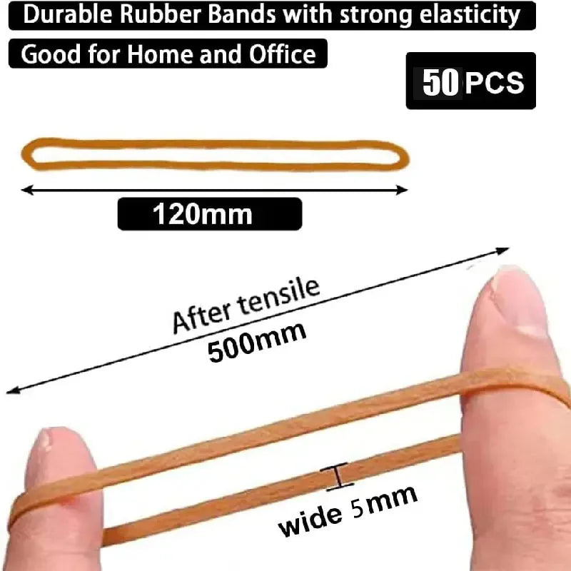 Thick Elastic Bands Heavy Duty Rubber Bands Can Bands Office File Folder Strong Elastic Rubber Bands For School Home Offic